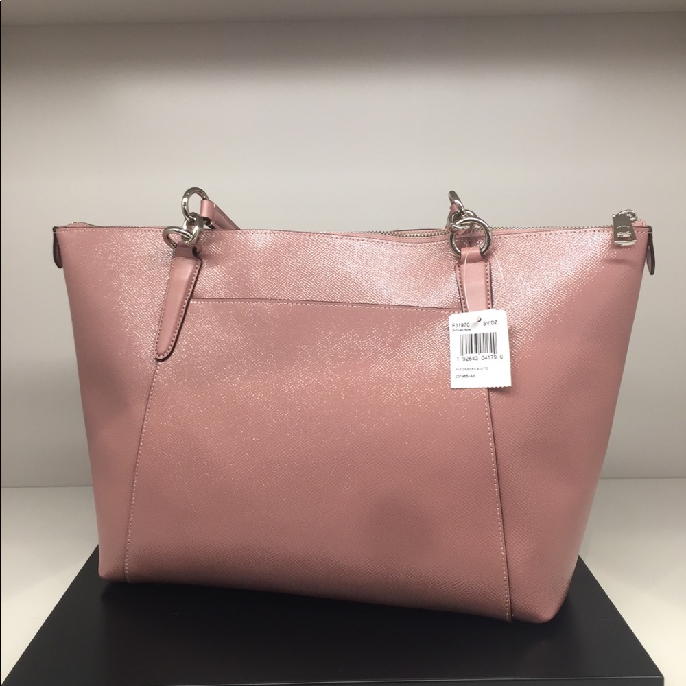 COACH F31970 SILVER/DUSTY-ROSE WOMENS - Picture 11 of 15